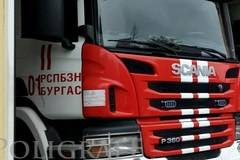 Пожар изпепели сухи треви и барака във вилна зона „Каптажа“