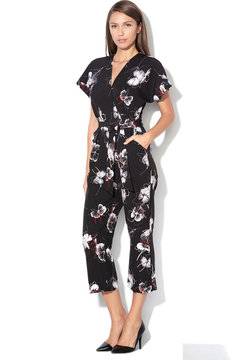 Гащеризон застъпен дизайн и флорален десен Closet