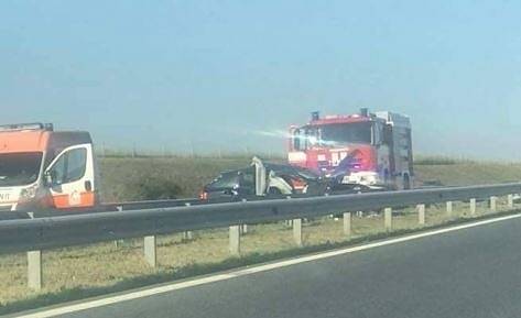 Четирима души са загинали при тежка катастрофа на АМ „Тракия“ край Пазарджик (СНИМКИ)