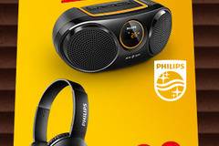 Спечелете слушалки Philips или портативна колонка Philips