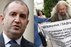Президентът помоли Босия да прекрати гладната стачка, сезира прокуратурата по неговия сигнал