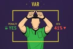 Анализиране на видео асистент реферът (ВАР): Може ли да се отрази на домакинското предимство?