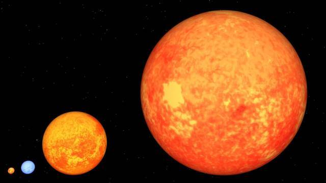 Колко големи са звездите в Млечния път?