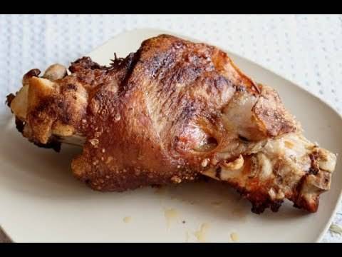 Печен свински джолан