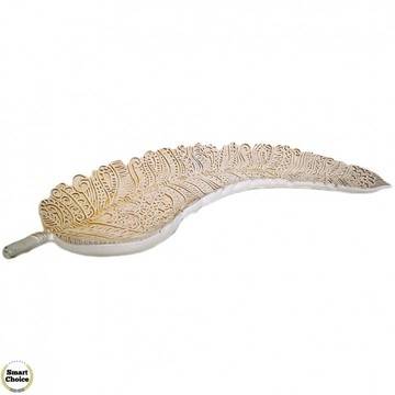 Статуетка фигура от полирезин „Релефно листо“ – 44 см. Модел – 81-6412