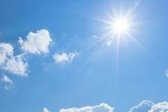 Днес слънчево с максимални температури между 28° и 33°