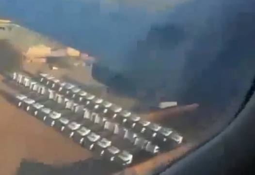 Пътник засне разбиването на самолета си (ВИДЕО)