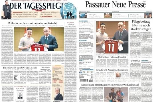 Месут Йозил сложи точка. И взриви бомба