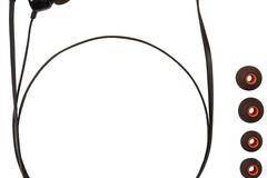 Слушалки JBL T110, In Ear, Черен