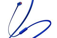 Блутут слушалки JBL T110BT, Син