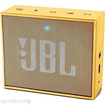 Блутут колонка JBL GO, Жълт