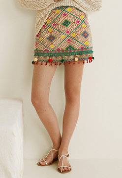 Къса Пола Willy с етно мотиви – Mango