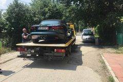 Един запазеничък Jaguar F-Type 2014 към втория си дом с нашата Пътна помощ София