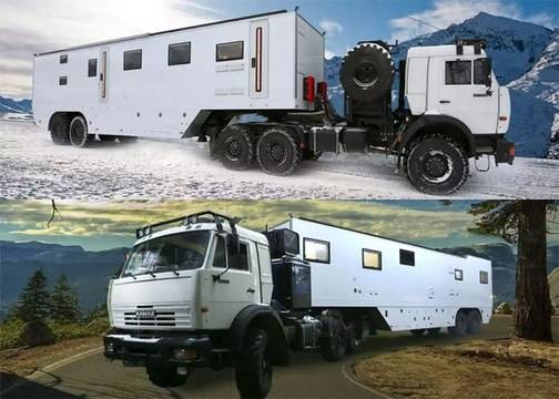 Руснаците пак са №1! Вижте как изглежда най-луксозният кемпер на КАМАЗ (снимки)