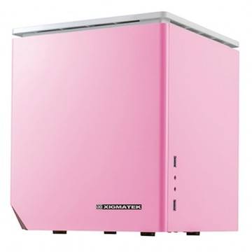 Xigmatek Nebula C Mini-ITX кутия без захранване розов
