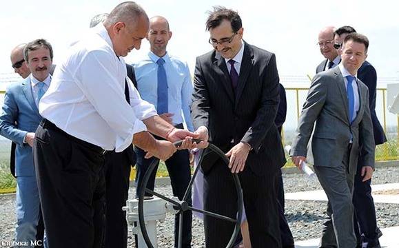 Прерязаха лентата на газопроводната отсечка от Лозенец до Недялско