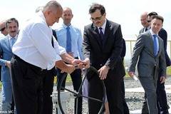 Прерязаха лентата на газопроводната отсечка от Лозенец до Недялско
