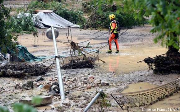 1600 души бяха евакуирани заради наводнения в Южна Франция