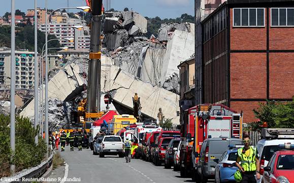 Италия обяви извънредно положение заради падналия мост
