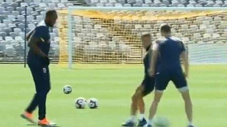 Юсейн Болт направи първа тренировка със Сентрал Коуст Маринъс