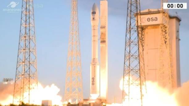 Успех: европейската ракета Вега изведе в орбита спътника за изучаване на ветровете Еол