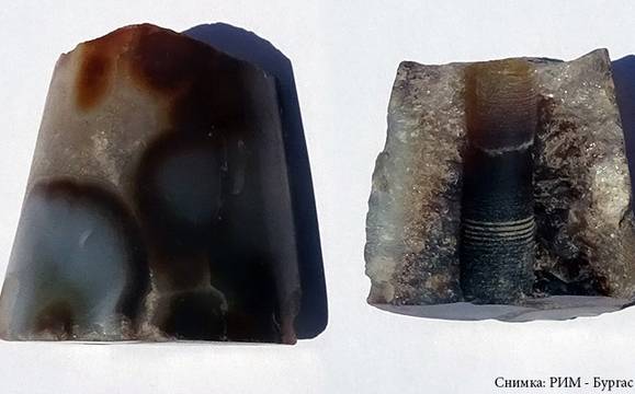 Майсторско ювелирно изделие от ахат изненада археолозите, проучващи Русокастро