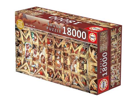 ПЪЗЕЛ EDUCA 18000 ЧАСТИ SISTINE CHAPEL
