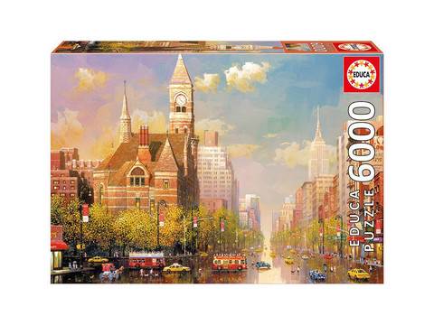 ПЪЗЕЛ EDUCA 6000 ЧАСТИ NEW YORK AFTERNOON – ALEXANDER CHEN