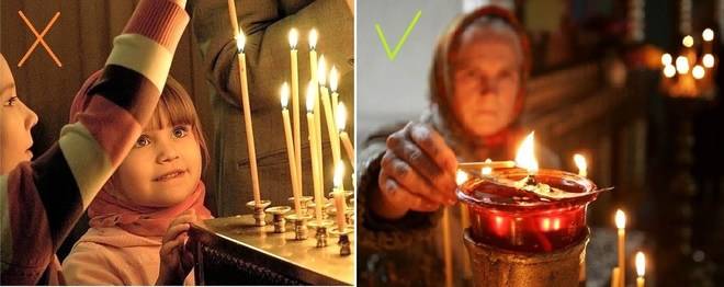 Много е важно и трябва да го знаете: Как да сложим правилно свещ в църквата: за себе си, за враговете си, за близките