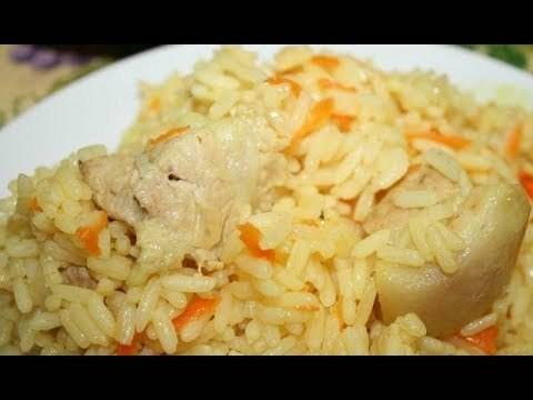 Телешко месо с ориз и моркови