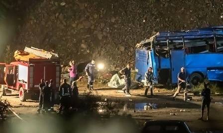 Арестуваха шофьора на катастрофиралия край Своге автобус