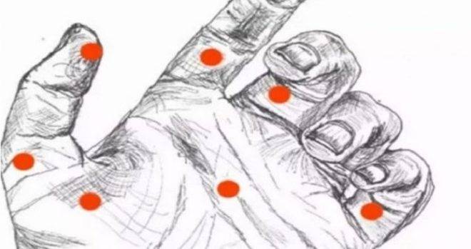 Това са точките по дланите, които лекуват всяка болка в тялото