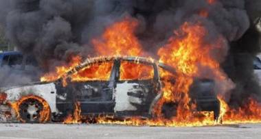 Димитър за малко не изгоря жив след опасен дрифт край Айтос