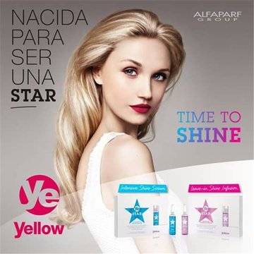 АМПУЛИ ЗА ОБЕМ И БЛЯСЪК Alfaparf Yellow Leave-In-Shine Infusion
