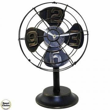 Настолен метален часовник „Вентилатор“ 41 см – модел 72-6271