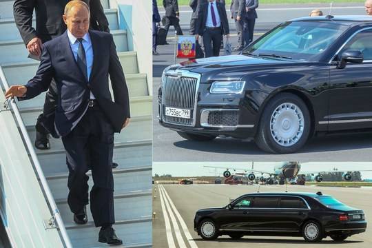 Показаха новата лимузина на Путин (видео)