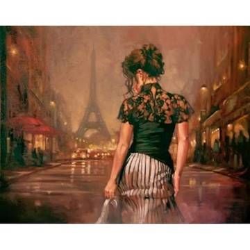 Диамантен гоблен Kрасавица в Париж