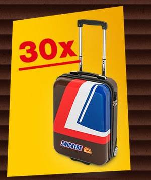 Конкурси всякакви: Спечелете 30 куфара Snickers от Billa