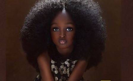 5-годишно момиче от Нигерия стана сензация в социалните мрежи (СНИМКИ)