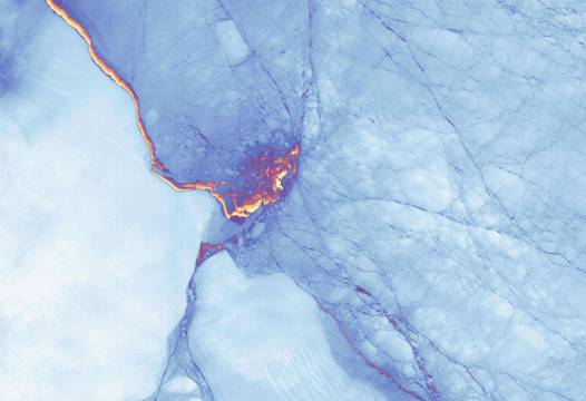 Необичайно явление бе забелязано в Антарктида (СНИМКА)