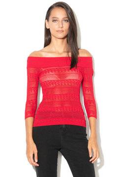 Дамска Плетена Блуза с голи рамене – Guess Jeans