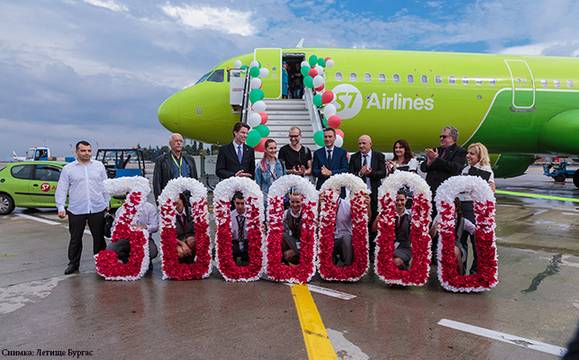 За първи път летище Бургас посрещна 3-милионен пътник