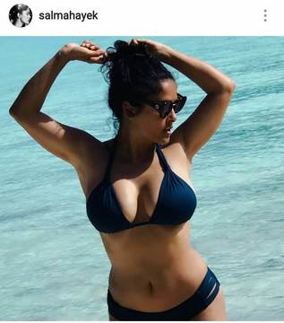 Лятната фурия Salma Hayek