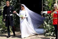 Вижте отблизо роклята и воала на Meghan Markle