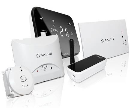 Контролирайте Вашето централно отопление и топла вода чрез смартфон от всяка точка на света! Благодарение на SALUS iT500.