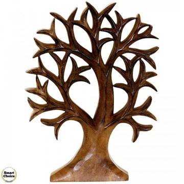 Статуетка – декорация от дърво „Тропическо дърво“ – 40 см. голямо. Модел – 81-6680