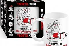 Забавна чаша за кафе – Чашата на най – готината леля. Модел A-6019
