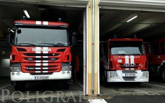 Два тира катастрофираха и изгоряха на АМ „Тракия“