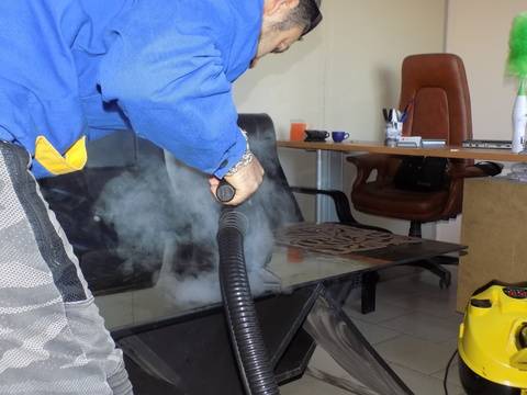 Професионално почистване с пара.