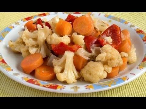 Родопска Туршия от Зеле, Моркови и Карфиол